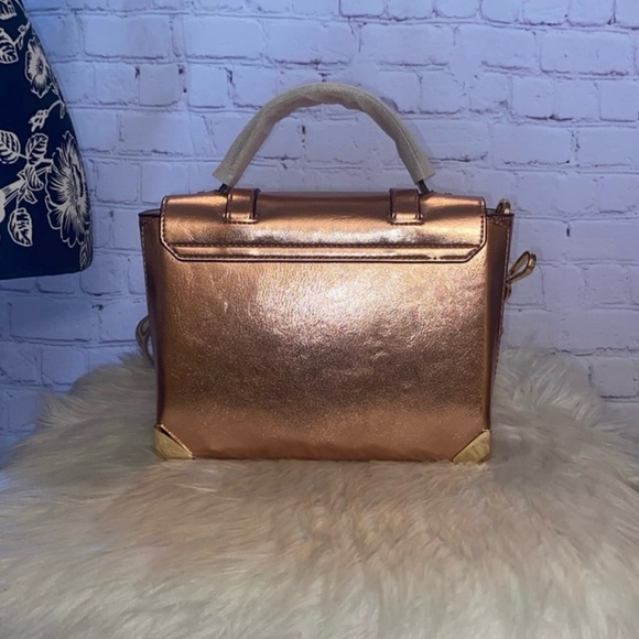 Michael Kors MANHATTAN Satchel/JET SET TRAVEL TZ Coinpouch 2pc Set - Picture 5 of 9